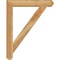 Ekena Millwork Traditional Craftsman Rough Sawn Bracket, Western Red Cedar, 4"W x 30"D x 38"H BKT04X30X38TRA04RWR - alternate 3